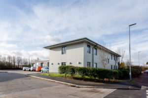 Alternative angle outside view of Somerset Enterprise Centre Highbridge