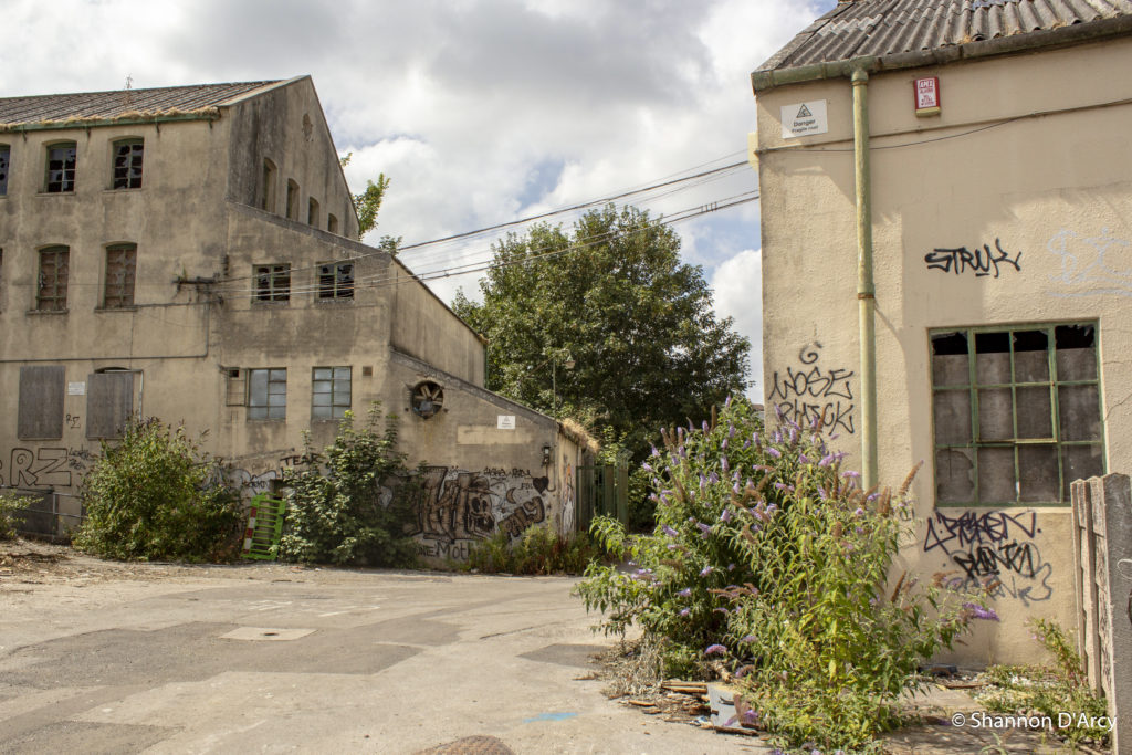 Two derelict buildings