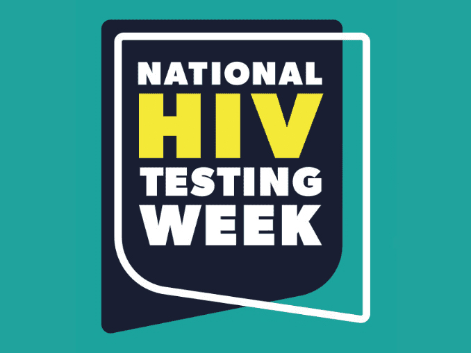 National HIV Testing Week Logo.